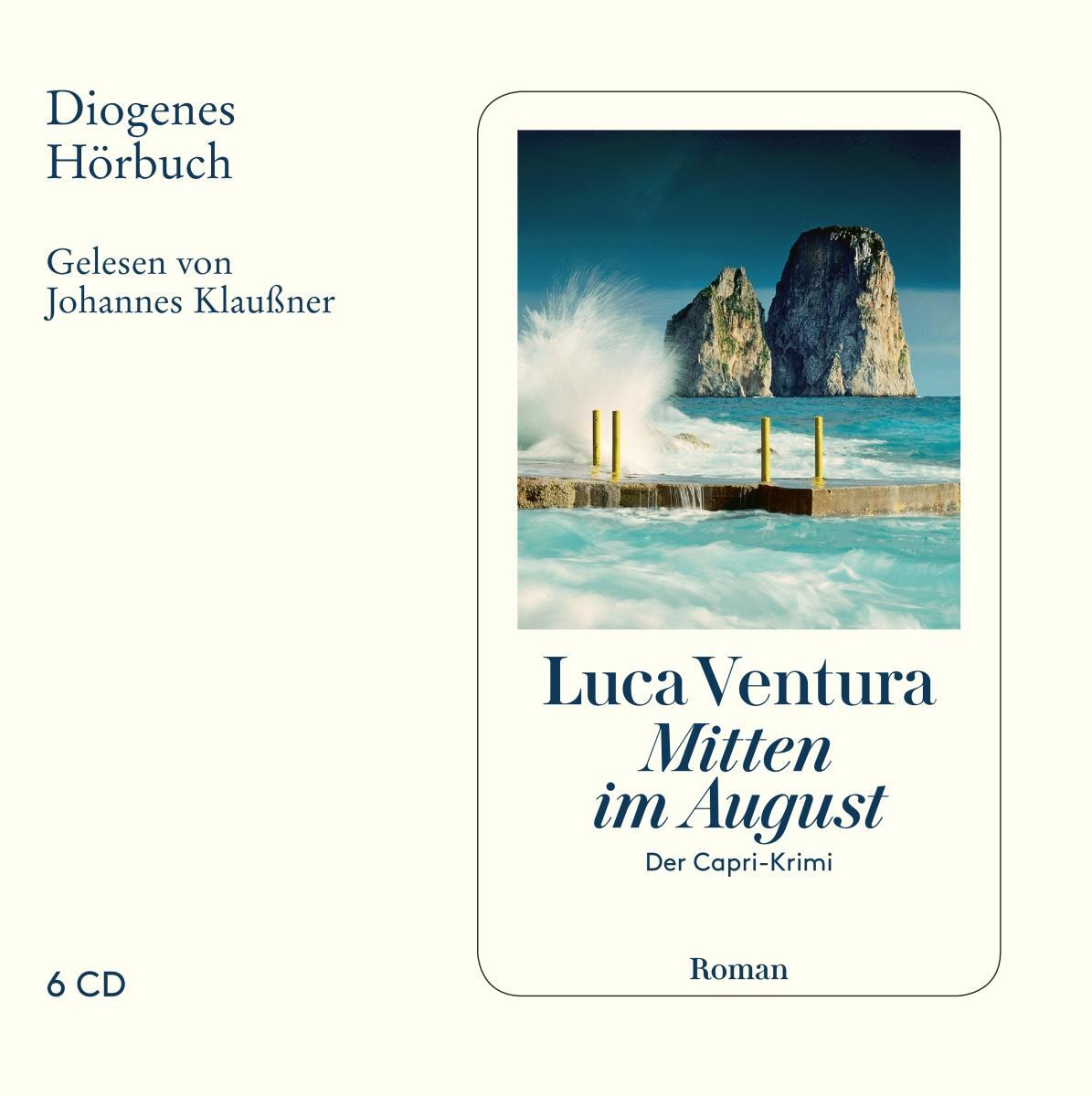 Cover: 9783257804133 | Mitten im August | Der Capri-Krimi | Luca Ventura | Audio-CD | Deutsch