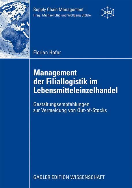 Cover: 9783834915238 | Management der Filiallogistik im Lebensmitteleinzelhandel | Hofer
