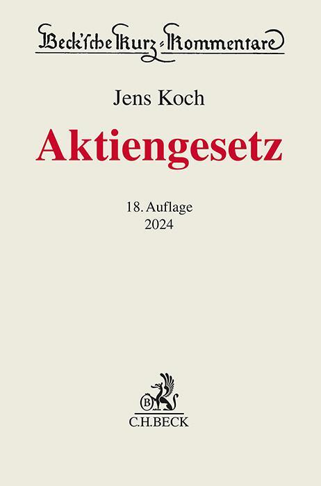 Cover: 9783406814211 | Aktiengesetz | Uwe Hüffer (u. a.) | Buch | Beck Kurzkommentare | L