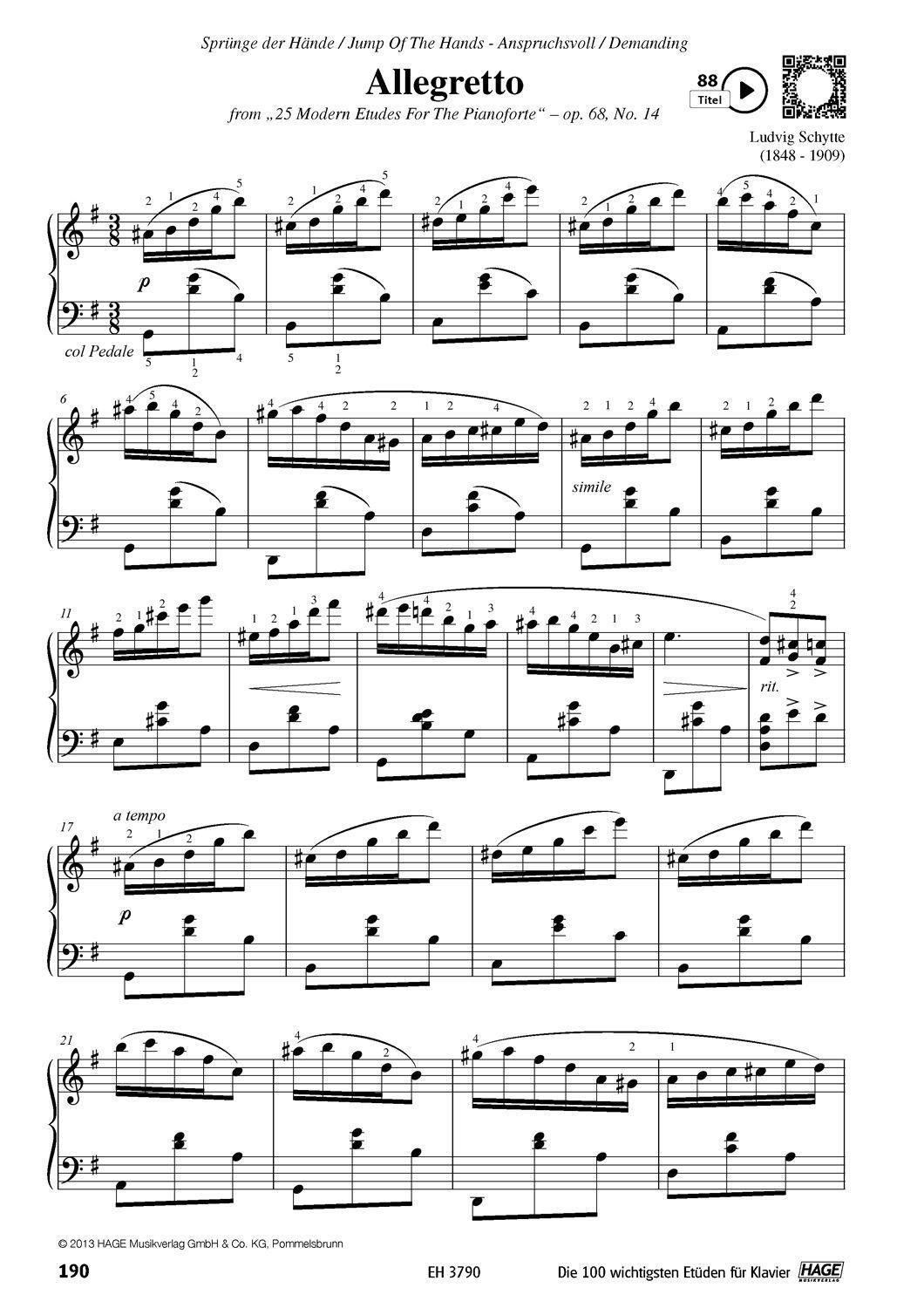 Bild: 9783866262652 | Die 100 wichtigsten Etüden für Klavier + QR-Codes | Gerhard Kölbl