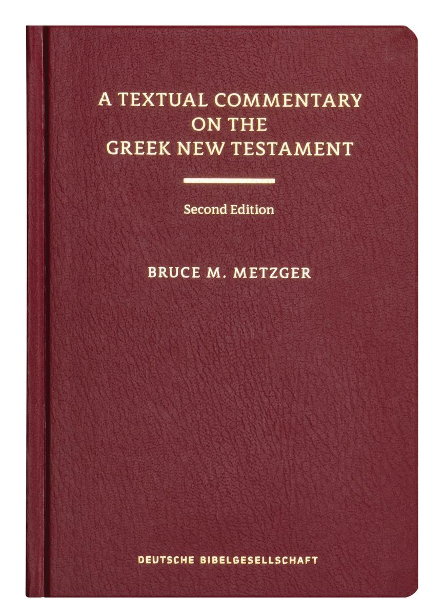 Cover: 9783438060105 | A Textual Commentary on the Greek New Testament | Bruce M Metzger
