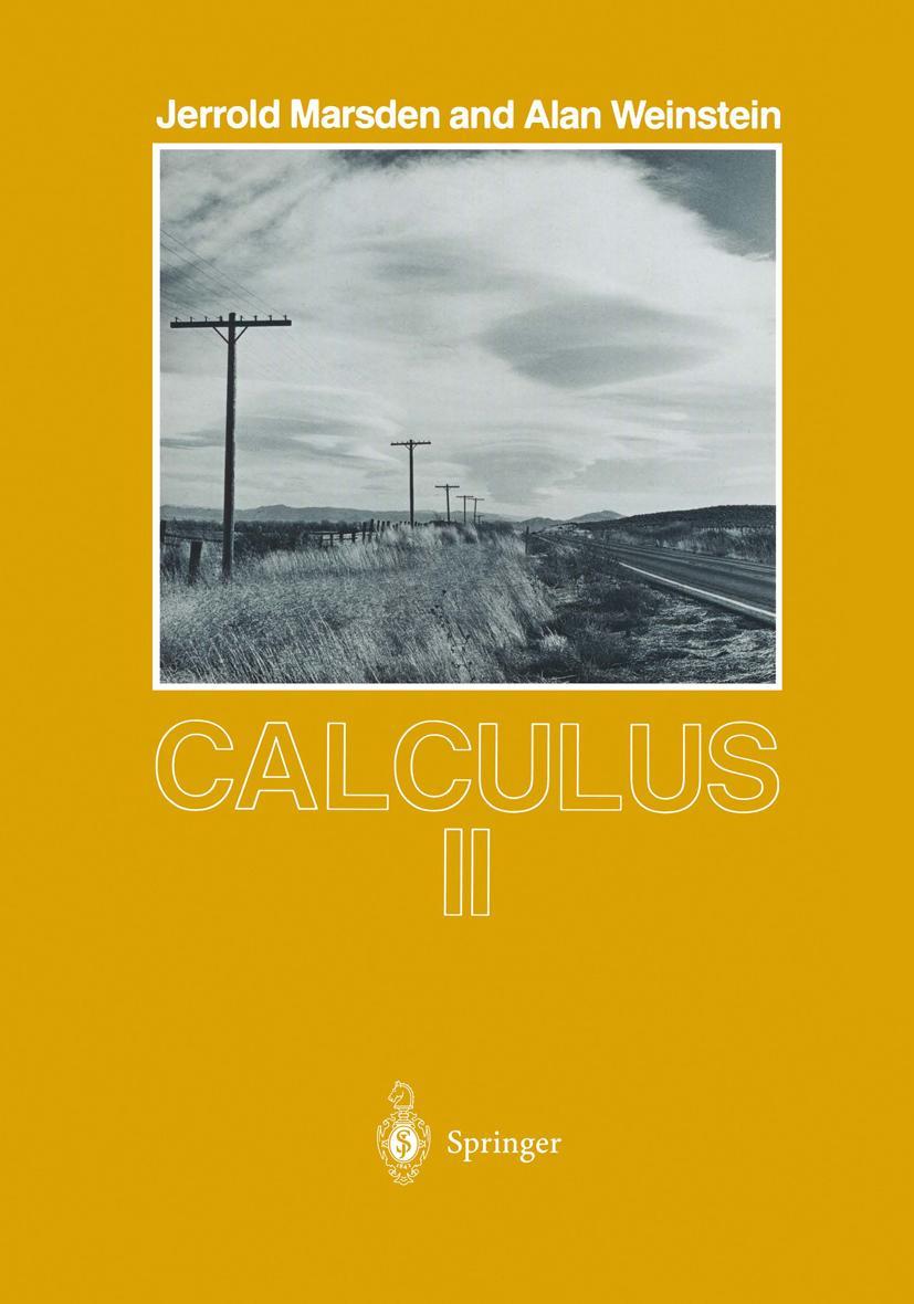 Cover: 9780387909752 | Calculus II | Alan Weinstein (u. a.) | Taschenbuch | xv | Englisch