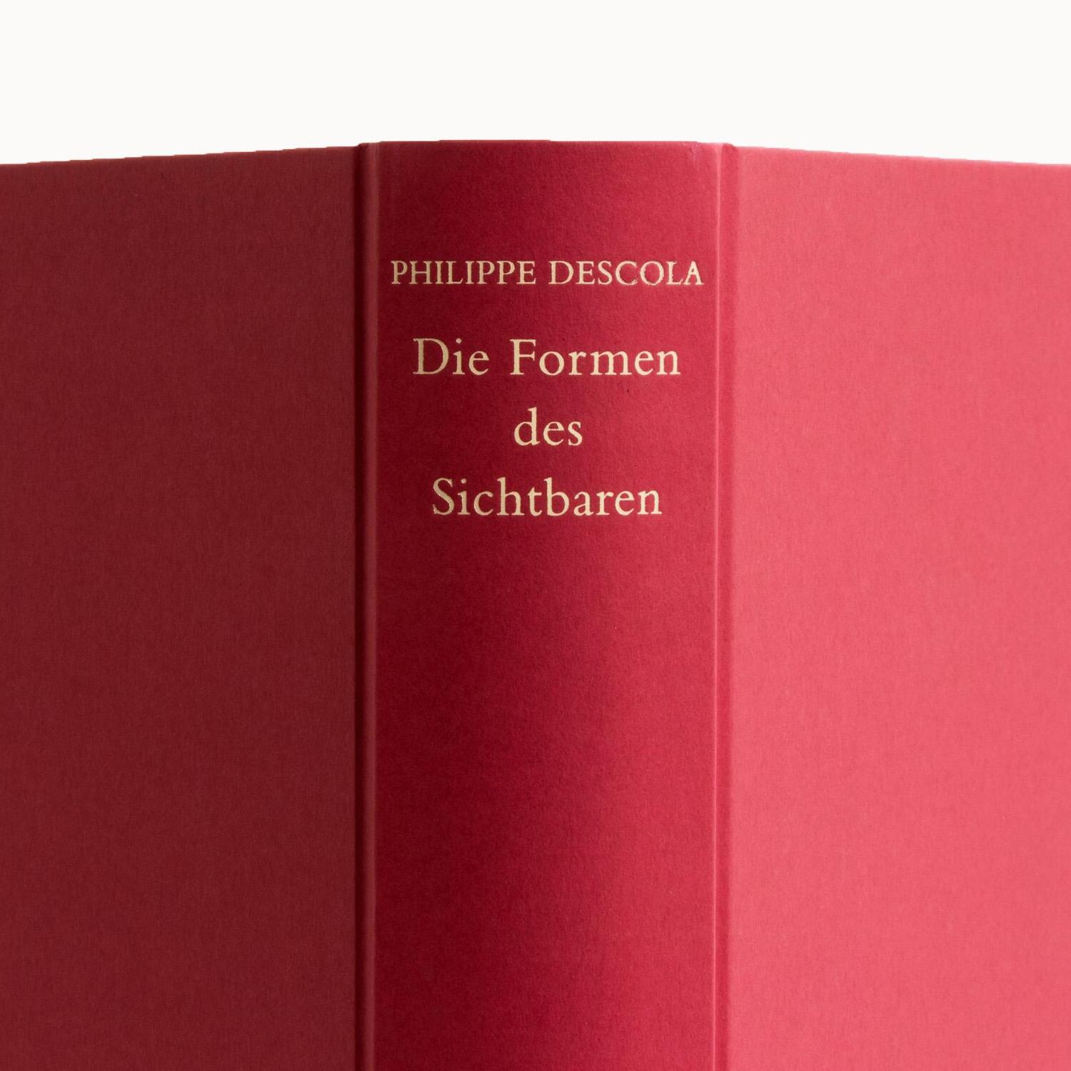 Bild: 9783518587997 | Die Formen des Sichtbaren | Philippe Descola | Buch | 783 S. | Deutsch