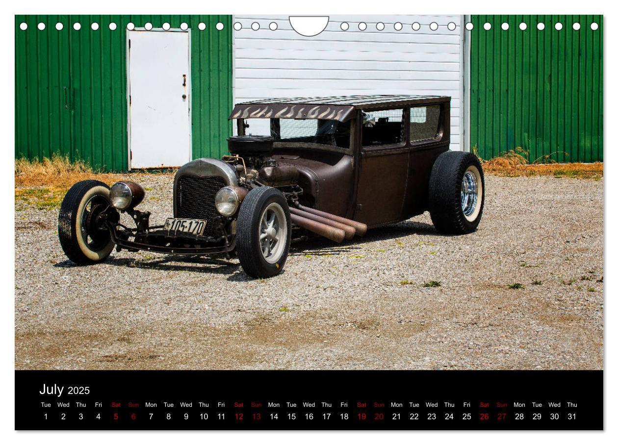 Bild: 9781325949168 | Rat Rods (Wall Calendar 2025 DIN A4 landscape), CALVENDO 12 Month...