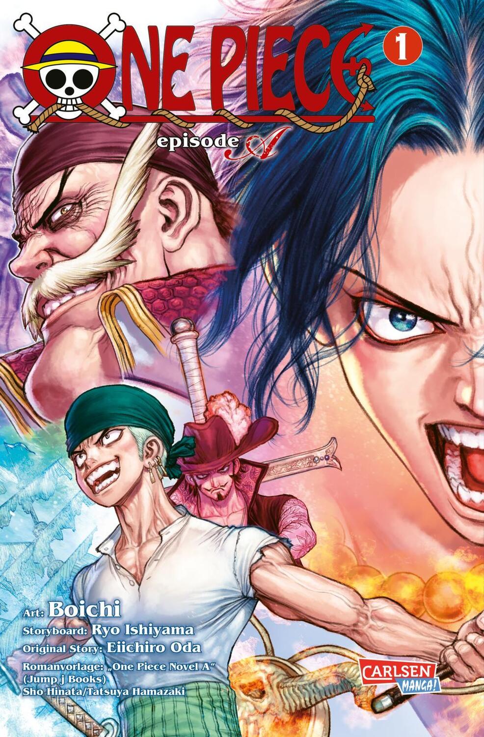 Cover: 9783551712592 | One Piece Episode A 1 | Eiichiro Oda (u. a.) | Taschenbuch | 192 S.