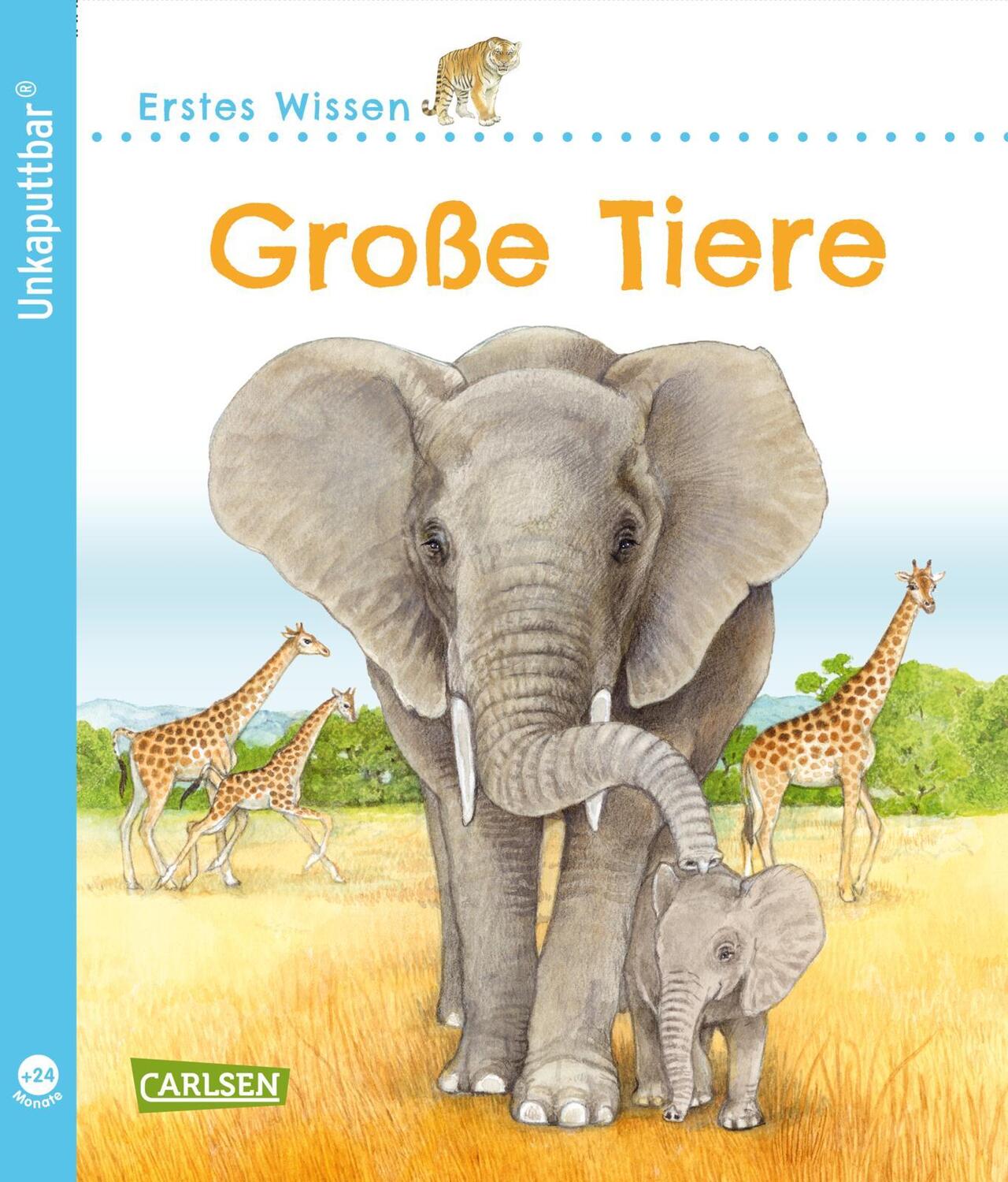 Cover: 9783551036100 | Unkaputtbar: Erstes Wissen: Große Tiere | Petra Klose | Taschenbuch