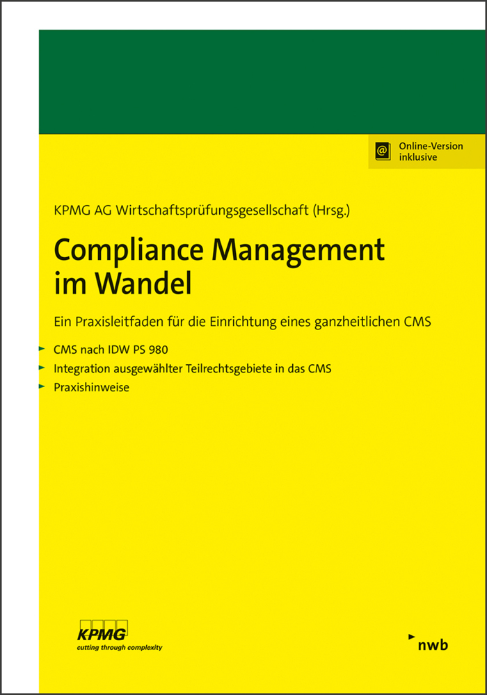 Cover: 9783482676918 | Compliance Management im Wandel | Jan-Hendrik Gnändiger (u. a.) | 2021