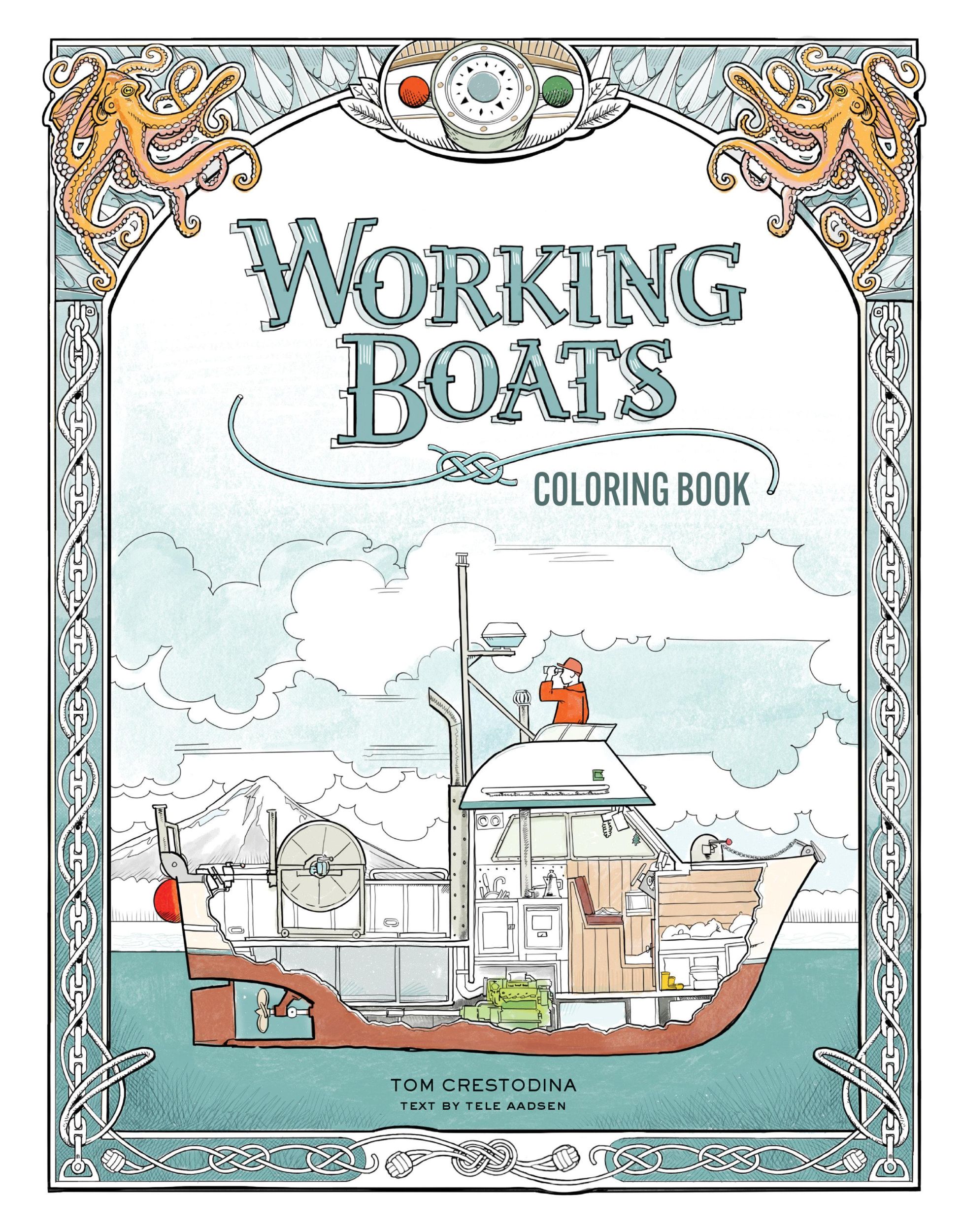 Cover: 9781632175069 | Working Boats Coloring Book | Tom Crestodina | Taschenbuch | Englisch