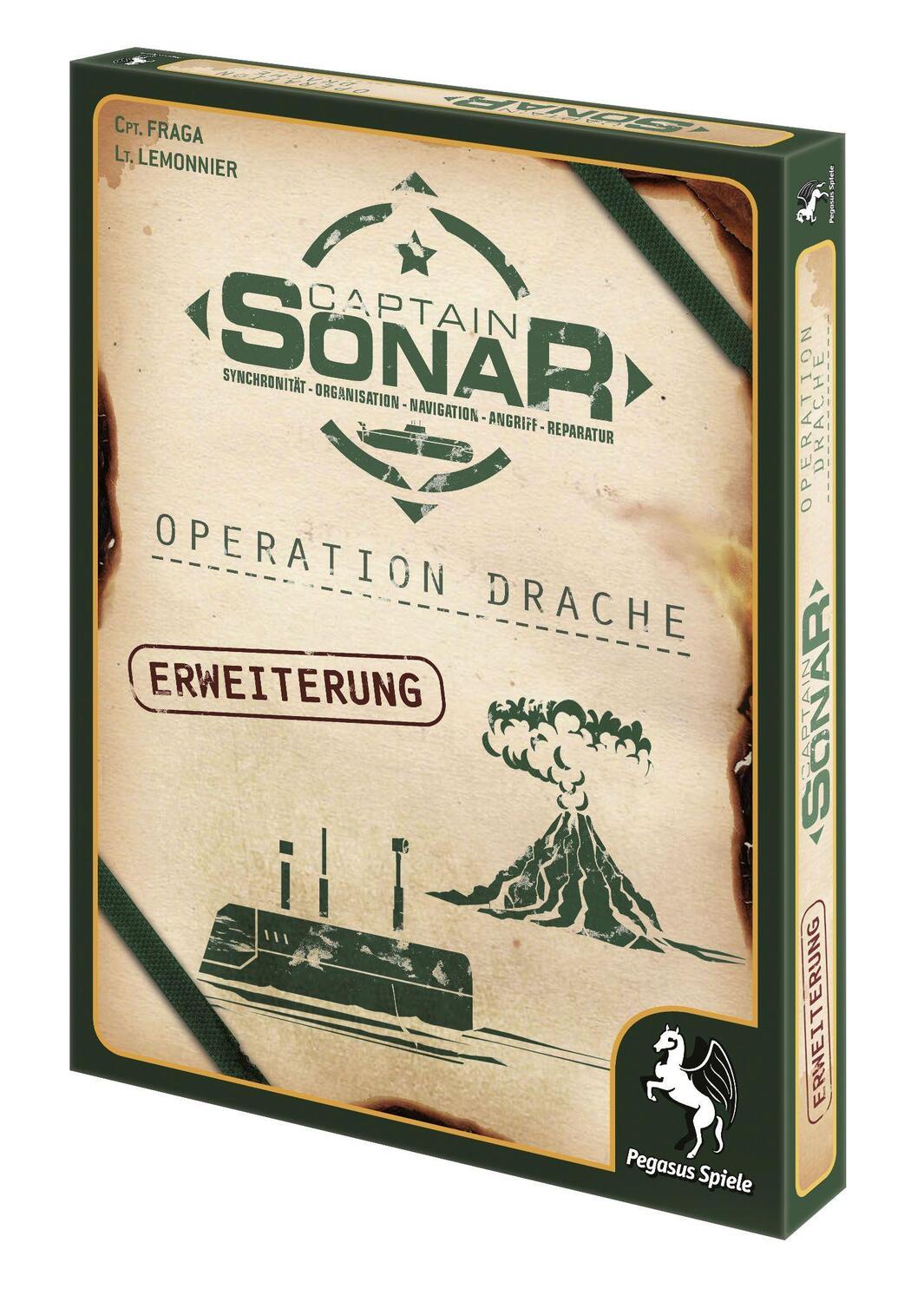 Bild: 4250231717970 | Captain Sonar: Operation Drache [2. Erweiterung] | Spiel | Deutsch