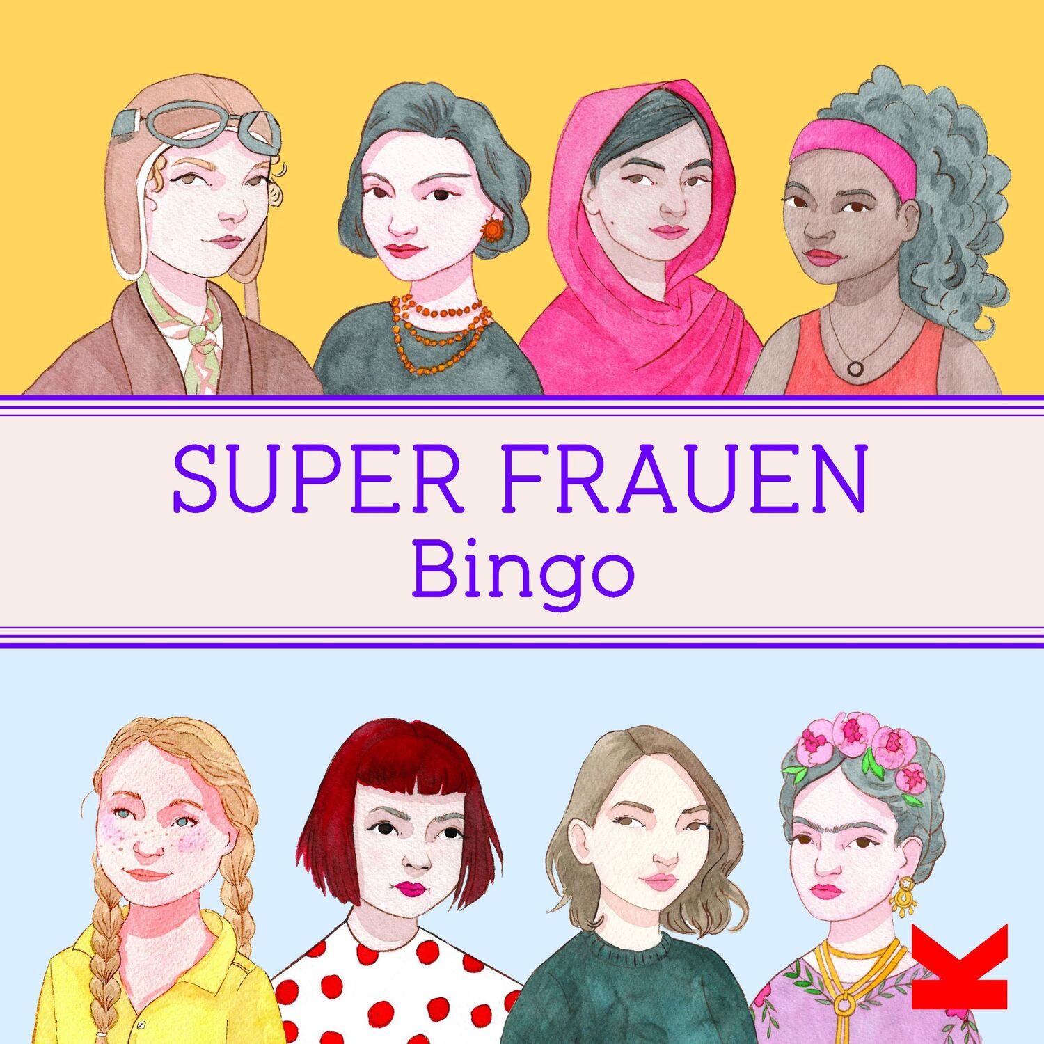 Cover: 9783962441692 | Super-Frauen-Bingo | Laura Bernard | Spiel | 48 S. | Deutsch | 2020