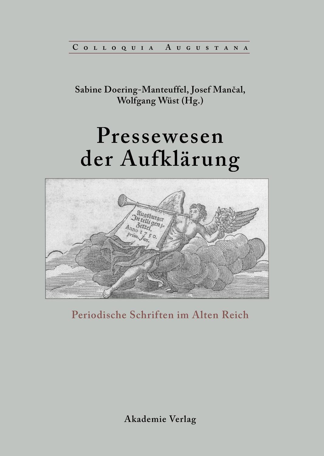 Cover: 9783050036342 | Pressewesen der Aufklärung | Periodische Schriften im Alten Reich