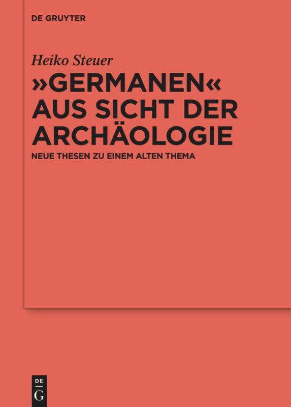 Cover: 9783110699739 | "Germanen" aus Sicht der Archäologie | Heiko Steuer | Buch | 2 Bücher