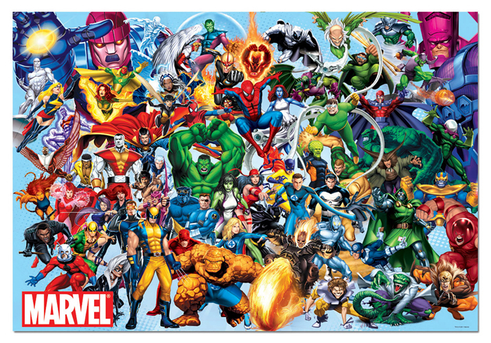 Bild: 8412668151932 | Marvel Heroes (Puzzle) | Marvel Helden | Spiel | In Spielebox | 2021