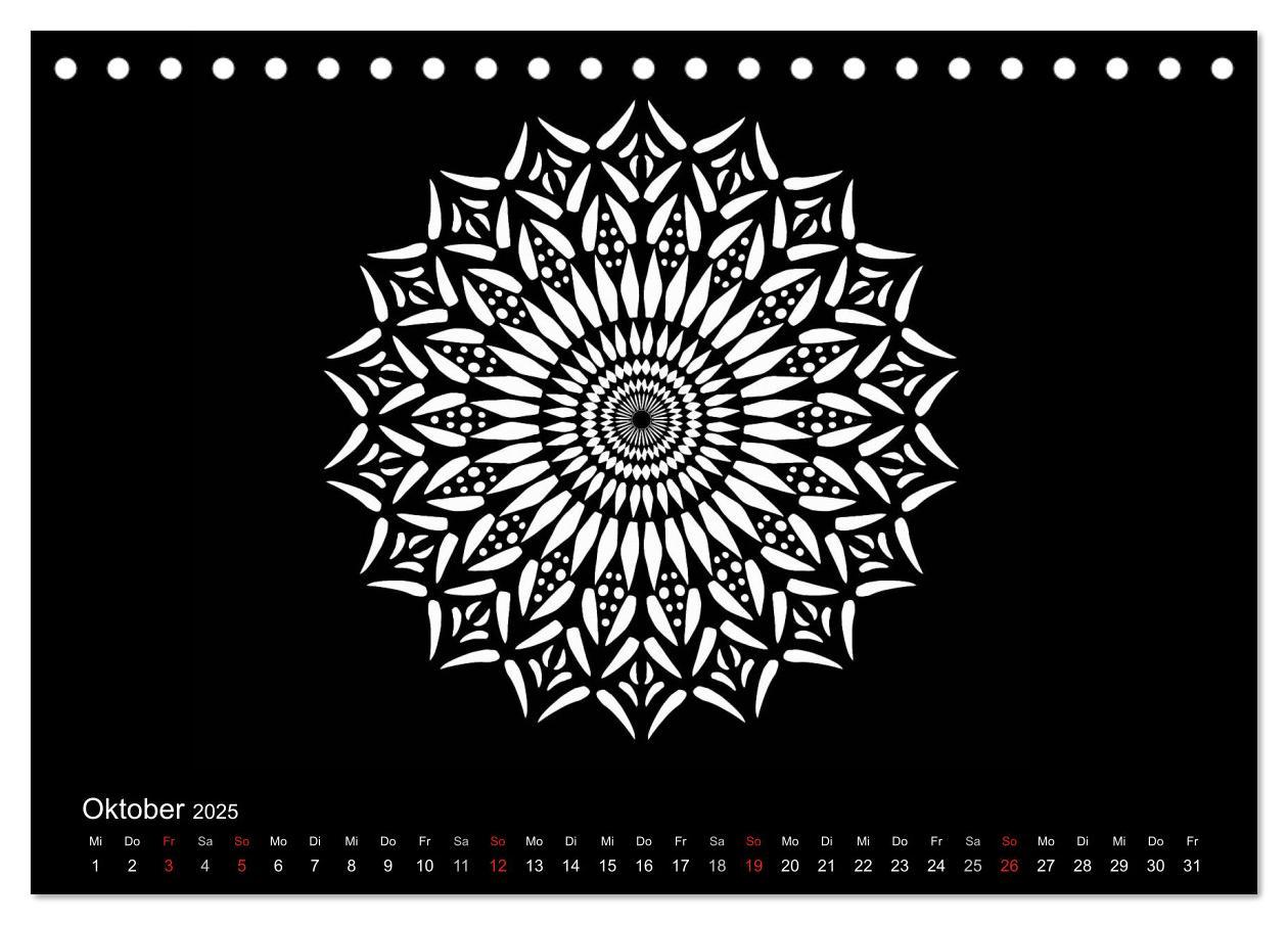 Bild: 9783435462360 | Entspannung und Ruhe durch Mandalas (Tischkalender 2025 DIN A5...