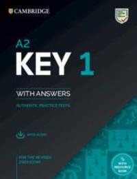 Cover: 9781108694636 | A2 Key 1 for the Revised 2020 Exam Student's Book with Answers with...
