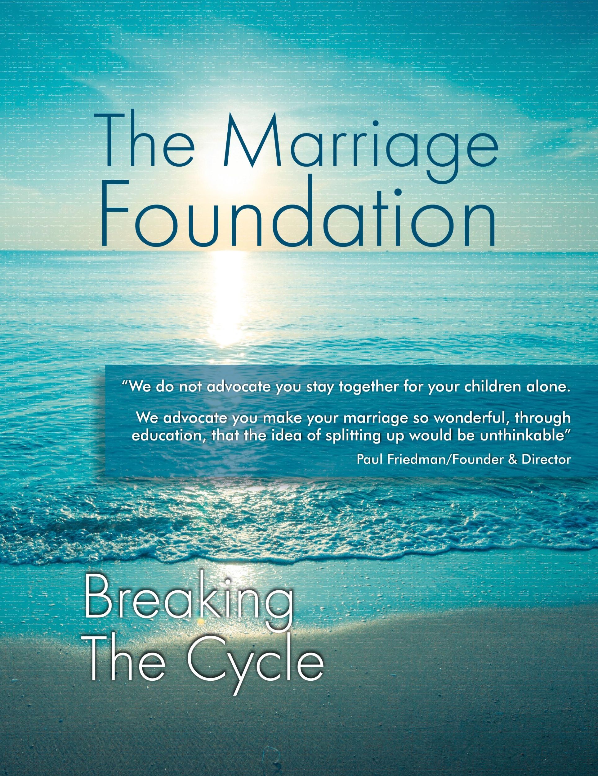 Cover: 9780988594012 | Breaking The Cycle | The Marriage Foundation (u. a.) | Taschenbuch