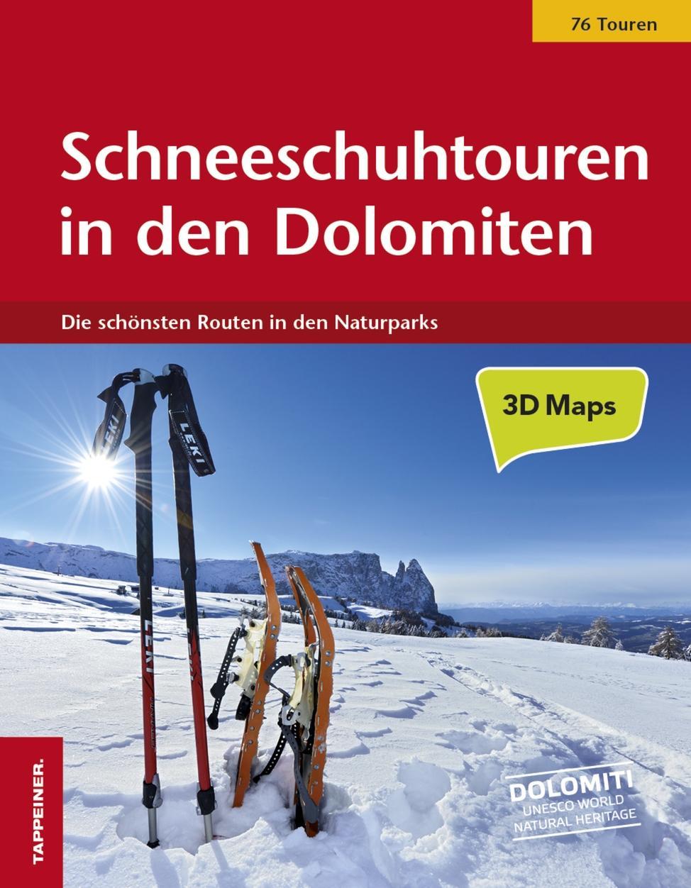 Cover: 9788870736489 | Schneeschuhtouren in den Dolomiten | Athesia Tappeiner | Taschenbuch