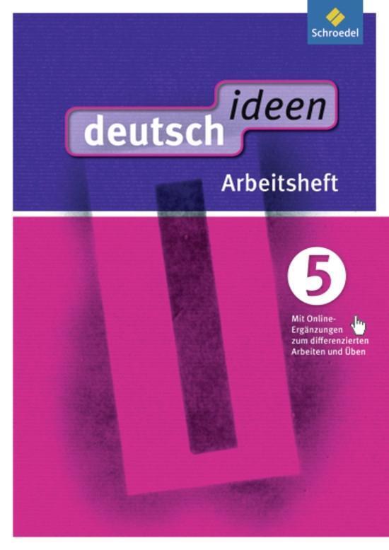 Cover: 9783507476523 | deutsch ideen 5. Arbeitsheft (mit Online-Angebot). Sekundarstufe 1....