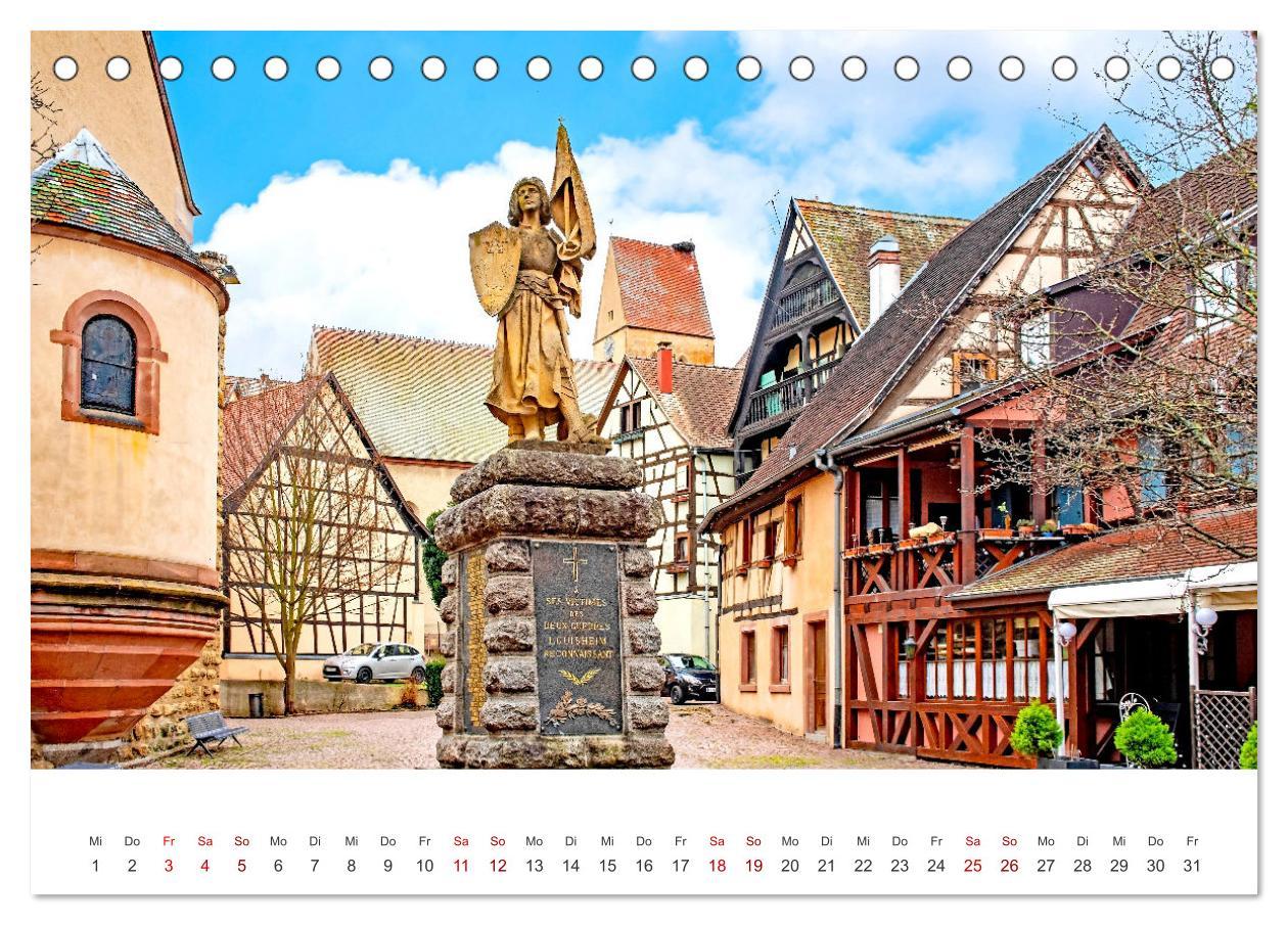 Bild: 9783435017157 | Eguisheim - Märchendorf im Elsass (Tischkalender 2025 DIN A5 quer),...