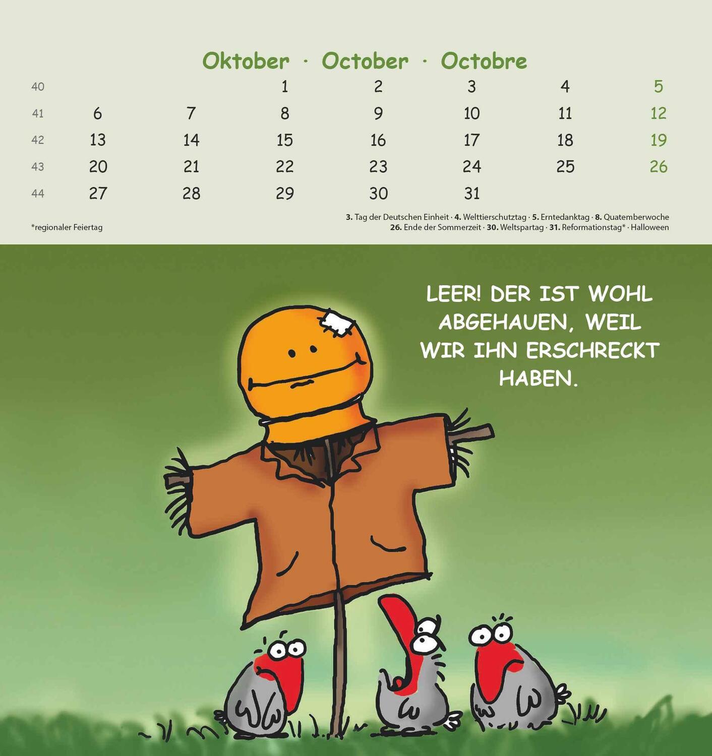 Bild: 4251732343293 | Lach mal wieder... 2025 - Postkarten-Kalender -...