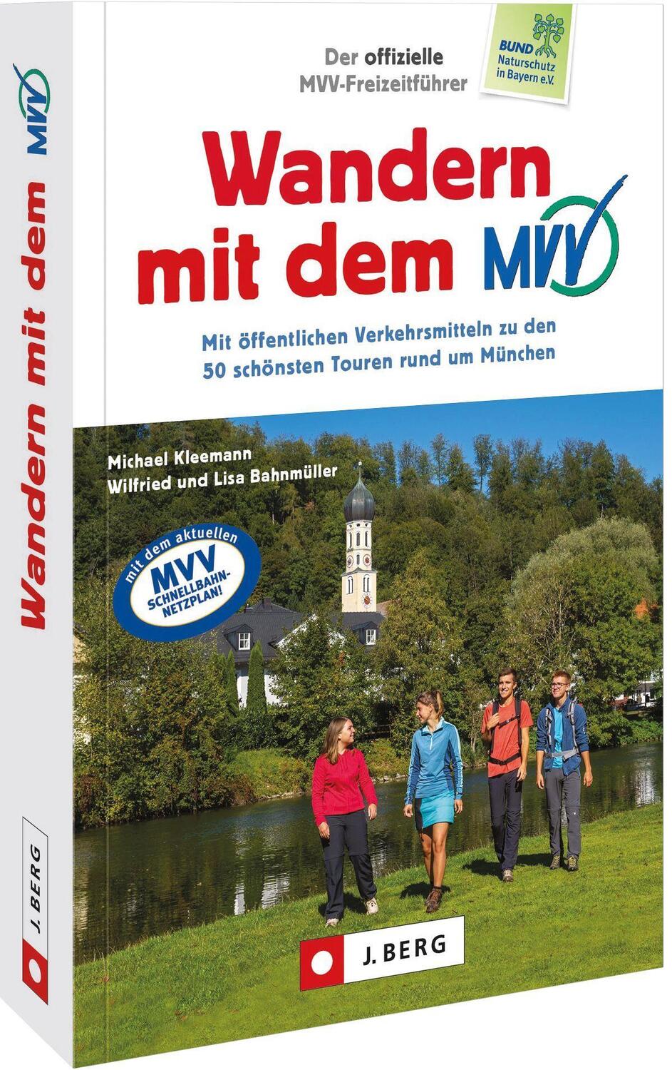 Cover: 9783862468249 | Der offizielle MVV-Freizeitführer Wandern mit dem MVV | Taschenbuch