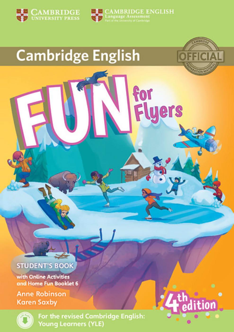 Cover: 9783125410367 | Fun for Flyers. Student's Book with Home Fun Booklet and online...