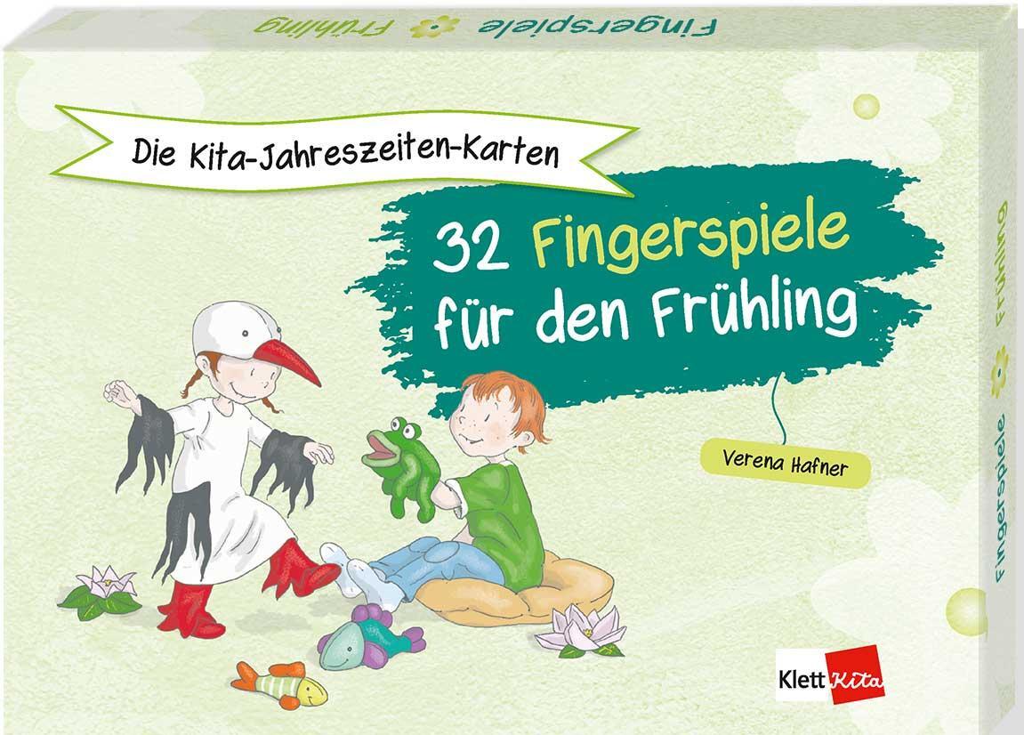 Cover: 9783960462668 | Die Kita-Jahreszeiten-Karten: 32 Fingerspiele für den Frühling | Buch
