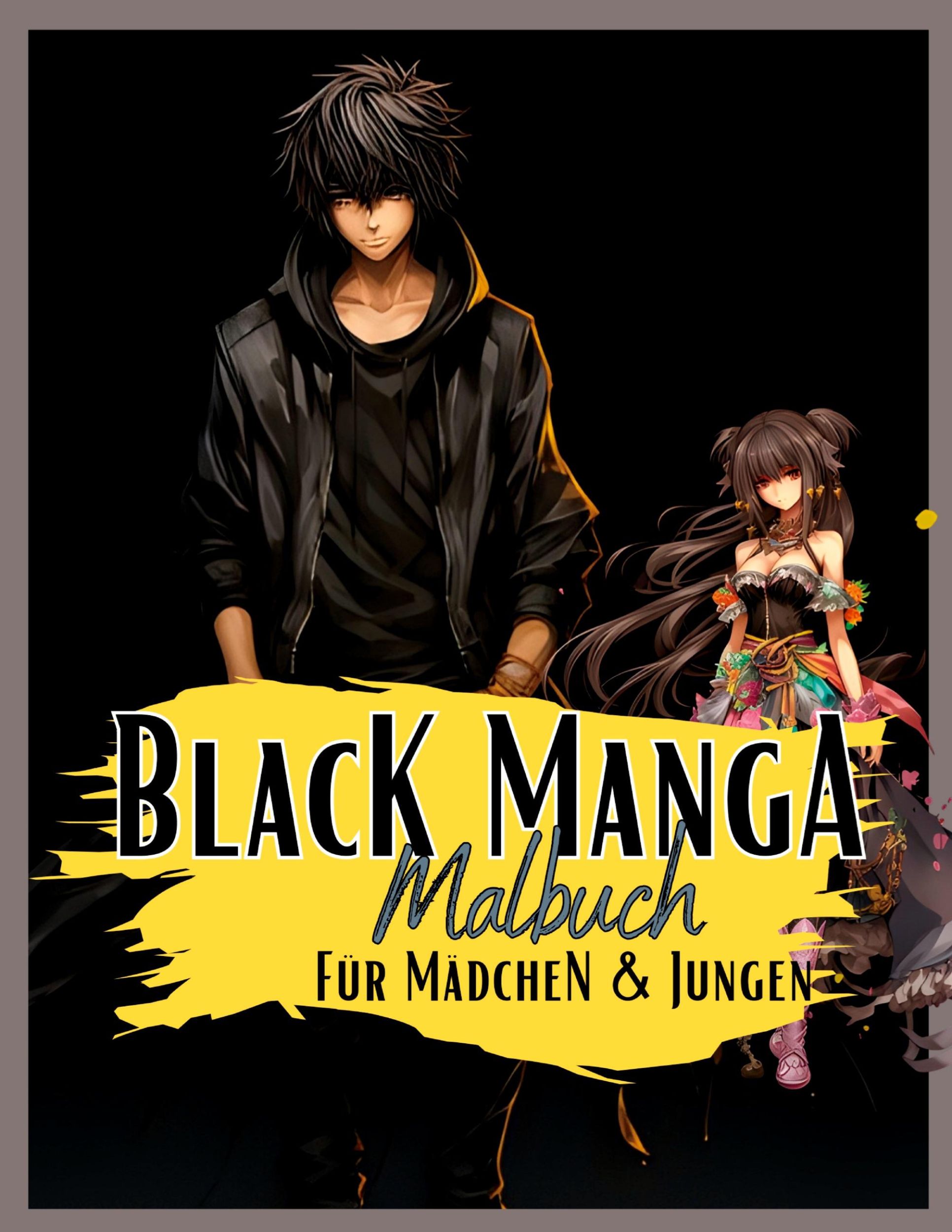 Cover: 9783384006561 | Black Manga Malbuch. | Lucy´s Manga Malbücher | Taschenbuch | 68 S.