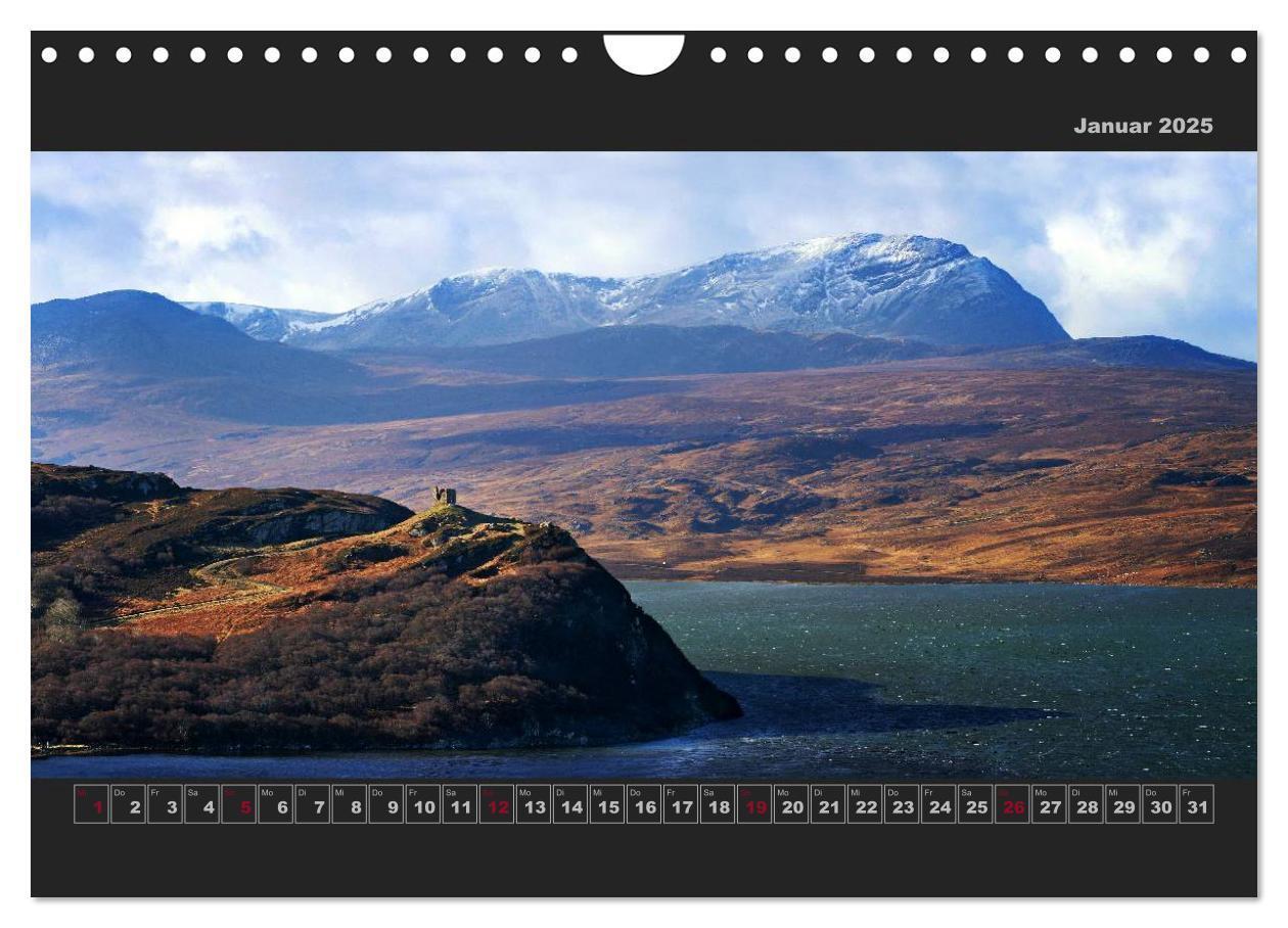 Bild: 9783435733262 | Schottland Panoramen (Wandkalender 2025 DIN A4 quer), CALVENDO...