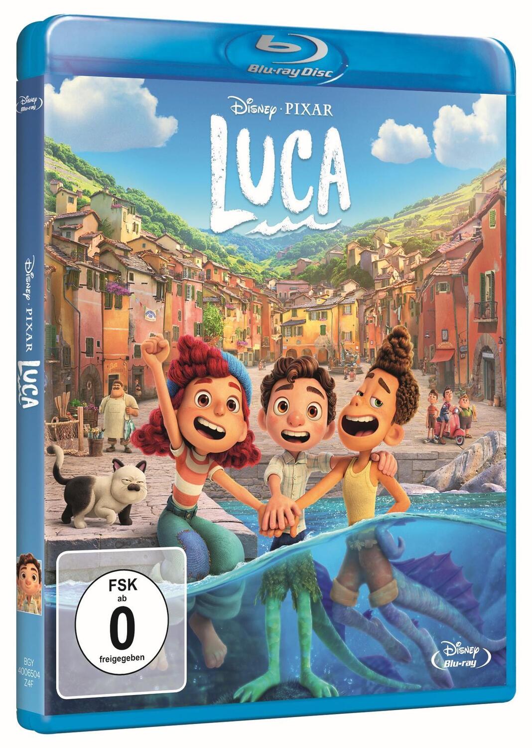 Cover: 8717418595111 | Luca | Enrico Casarosa (u. a.) | Blu-ray Disc | Deutsch | 2021