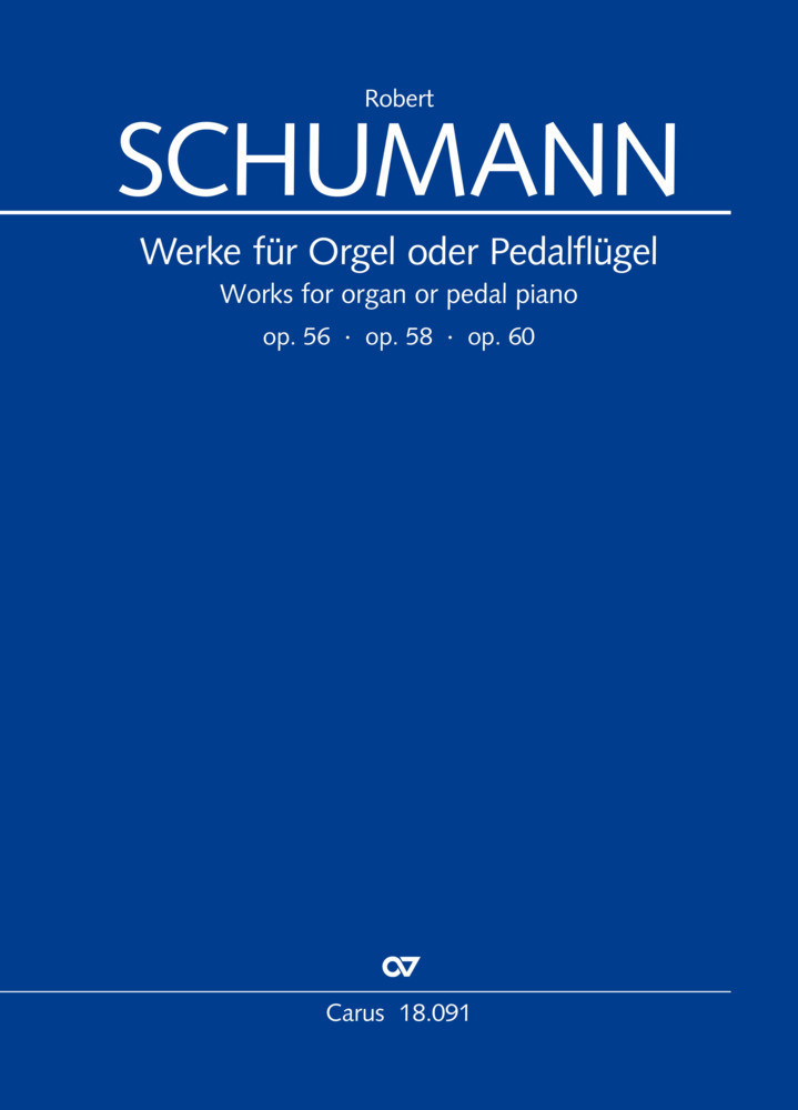 Cover: 9790007243692 | Werke für Pedalflügel oder Orgel | op. 56, op. 58 und op. 60 | Buch