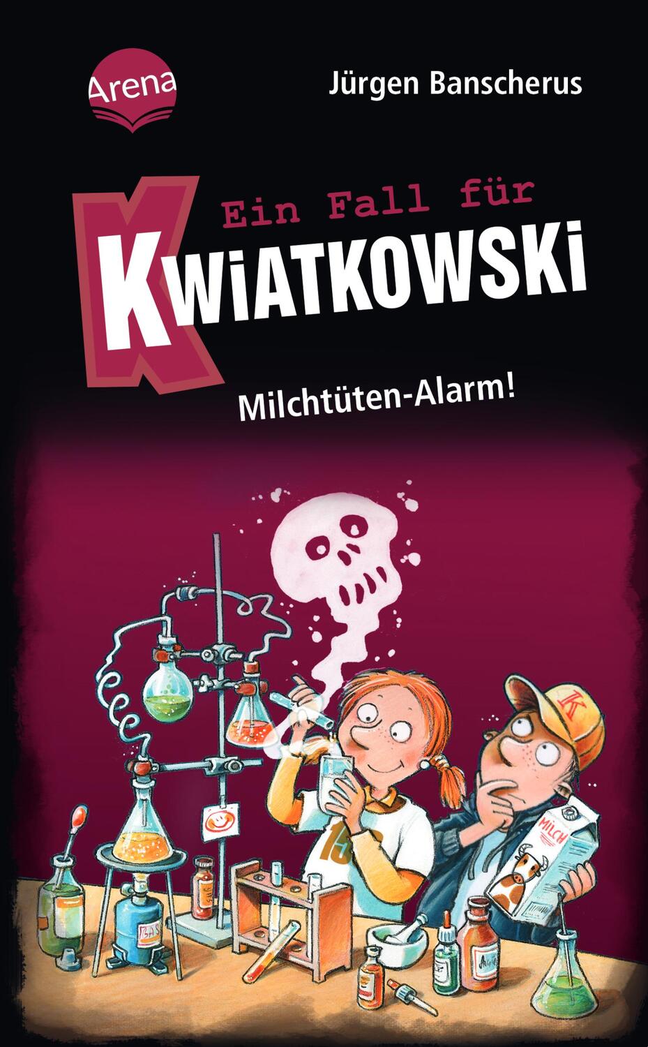 Cover: 9783401607184 | Ein Fall für Kwiatkowski (27). Milchtüten-Alarm! | Jürgen Banscherus