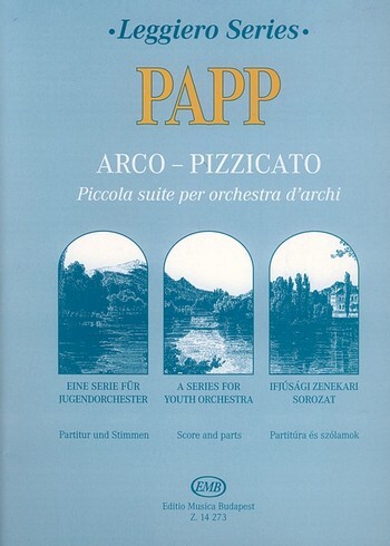 Cover: 9790080142738 | Arco-Pizzicato Kleine Suite für Streichorchester Partitur und...