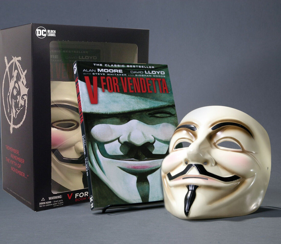 Cover: 9781779511737 | V for Vendetta Book & Mask Set | Alan Moore | Englisch | 2021