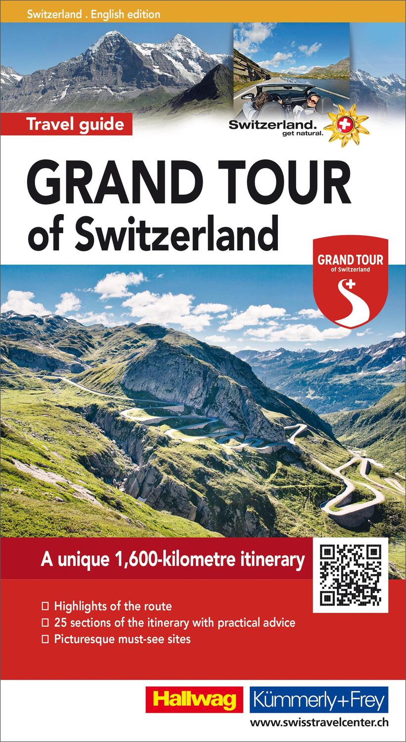 Cover: 9783828308619 | Grand Tour of Switzerland, Touring Guide, englische Ausgabe | Buch