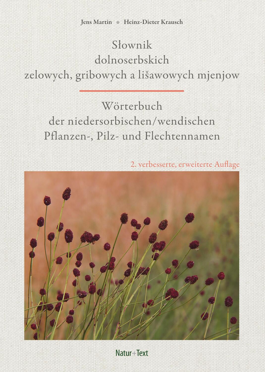 Cover: 9783942062473 | Wörterbuch der niedersorbisch/wendischen Pflanzen-, Pilz- und...