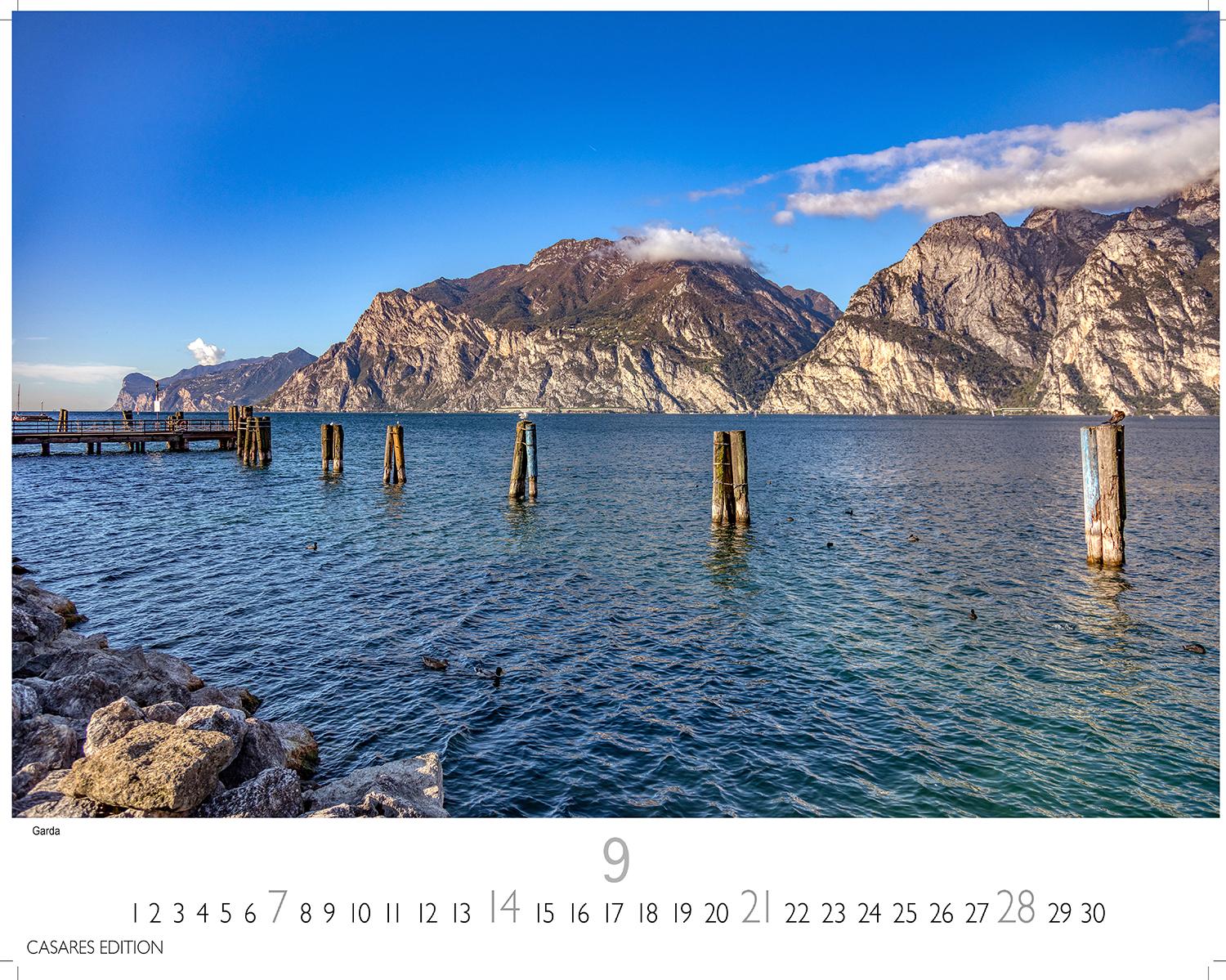 Bild: 9781835240052 | Gardasee 2025 S 24x35 cm | Kalender | 14 S. | Deutsch | 2025