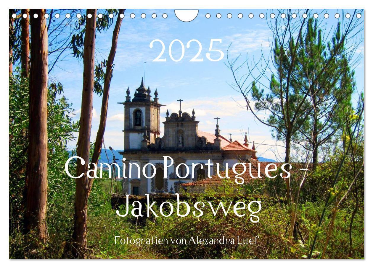 Cover: 9783435558391 | Camino Portugues - Jakobsweg (Wandkalender 2025 DIN A4 quer),...