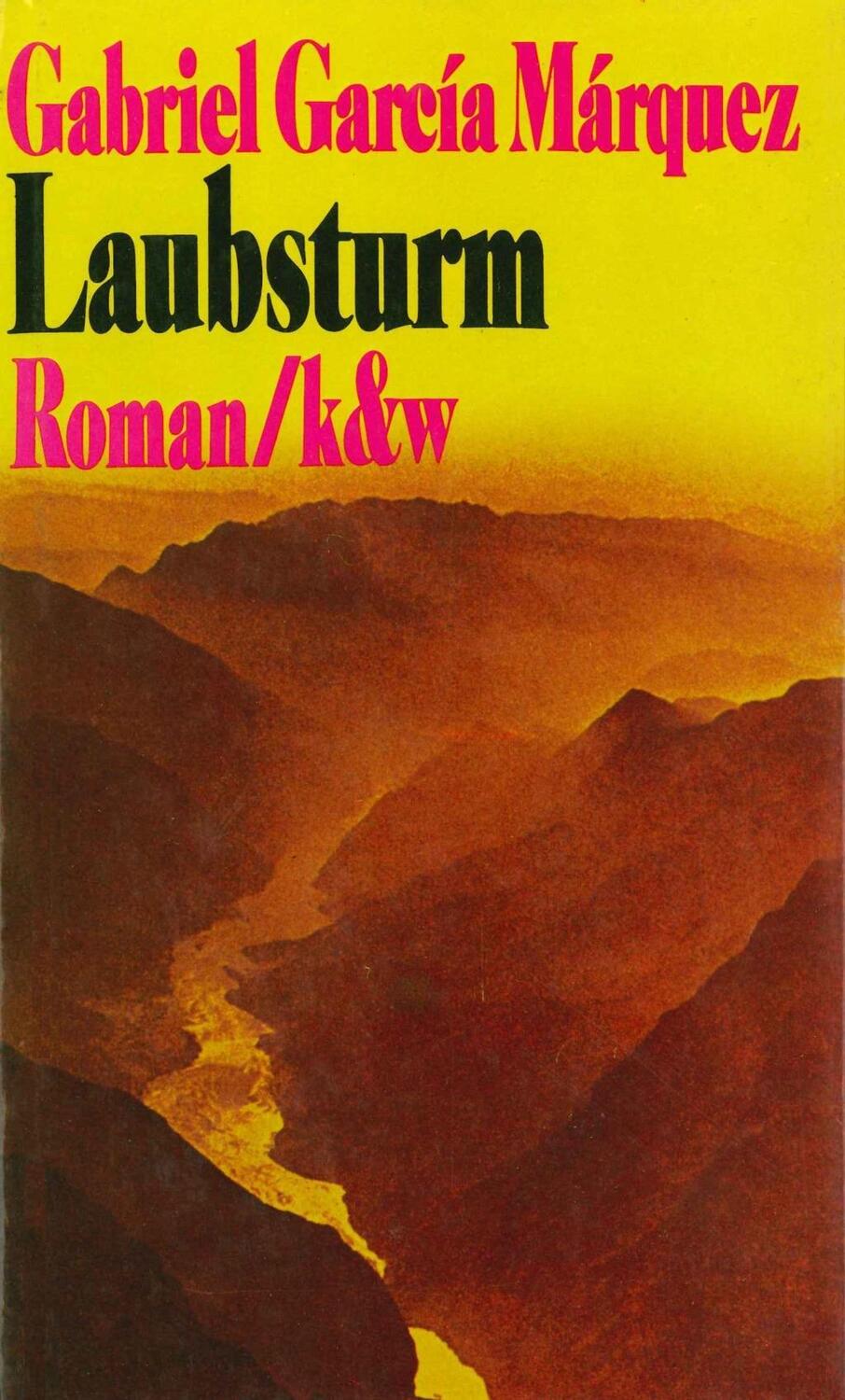 Cover: 9783462010695 | Laubsturm | Roman | Gabriel García Márquez | Buch | 190 S. | Deutsch