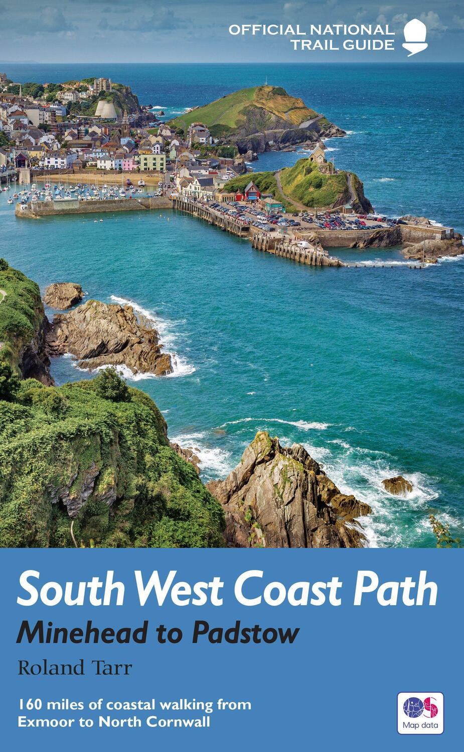 Cover: 9781781315644 | South West Coast Path: Minehead to Padstow | National Trail Guide