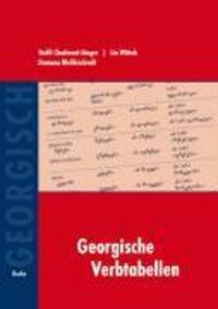 Cover: 9783875485103 | Georgische Verbtabellen | Steffi Chotiwari-Jünger (u. a.) | Buch