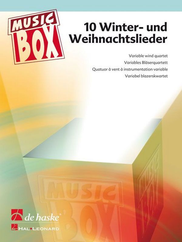 Cover: 9789043132480 | 10 Winter- und Weihnachtslieder | Music Box | Partitur + Stimmen