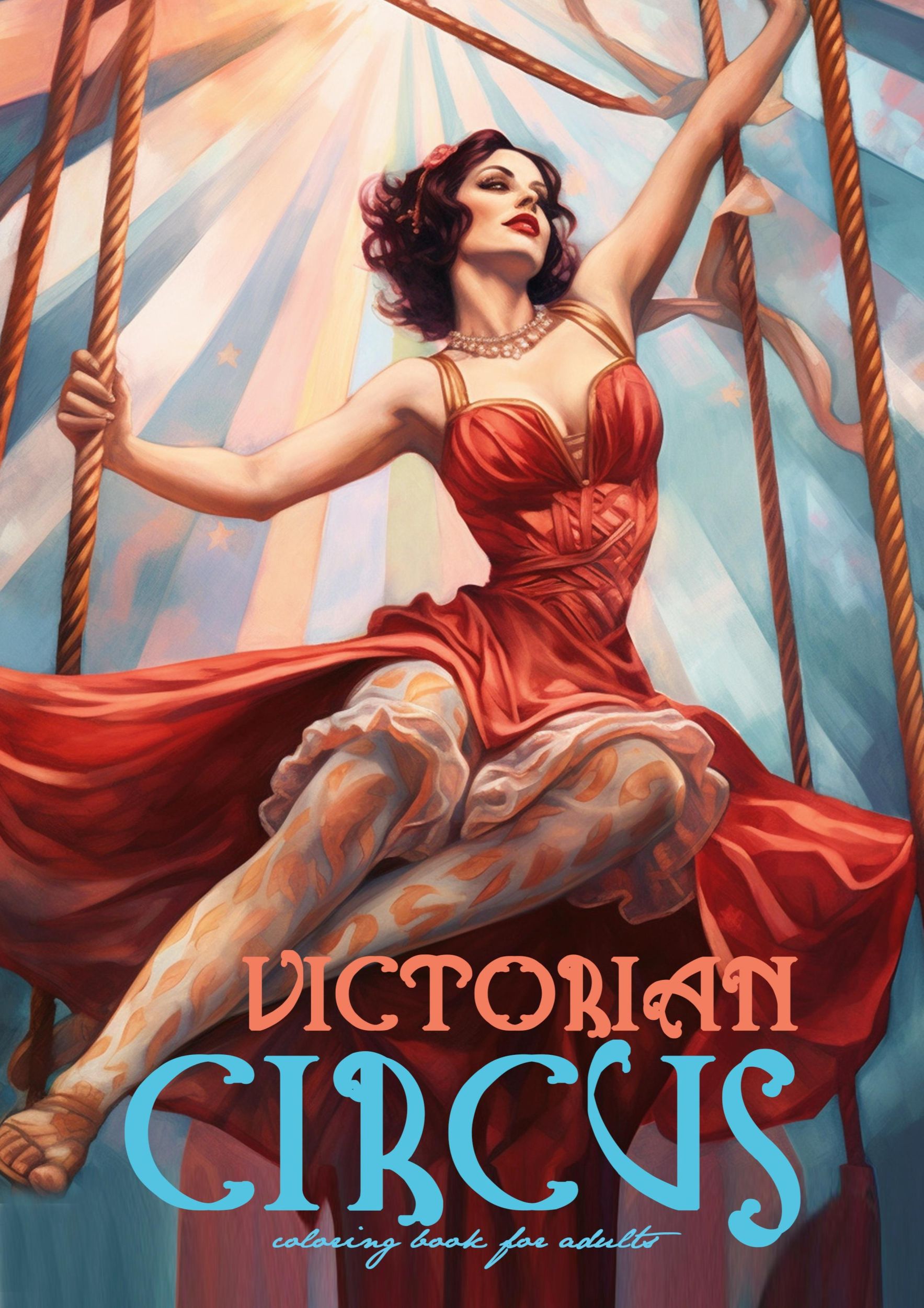 Cover: 9783758406294 | Victorian Circus Coloring Book for Adults | Monsoon Publishing | Buch