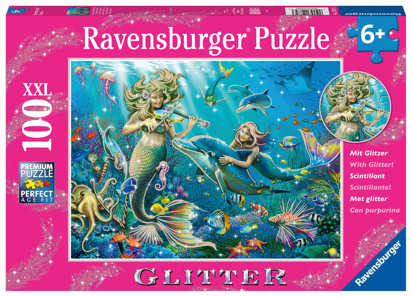 Cover: 4005556128723 | Ravensburger Kinderpuzzle - 12872 Unterwasserschönheiten -...