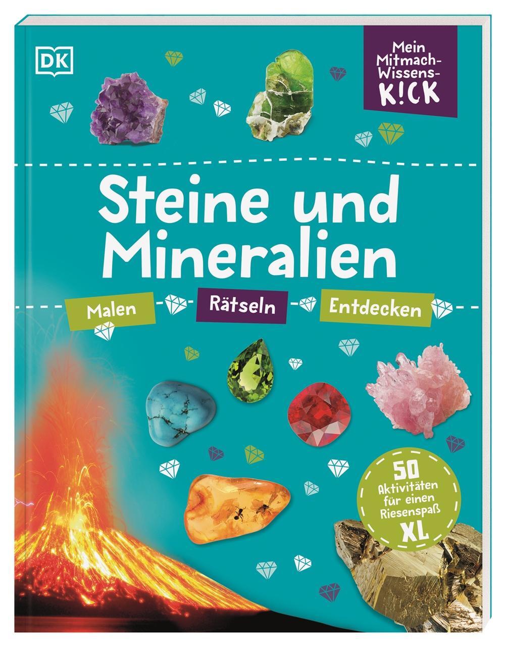 Cover: 9783831046935 | Mein Mitmach-Wissens-Kick. Steine und Mineralien | Taschenbuch | 96 S.