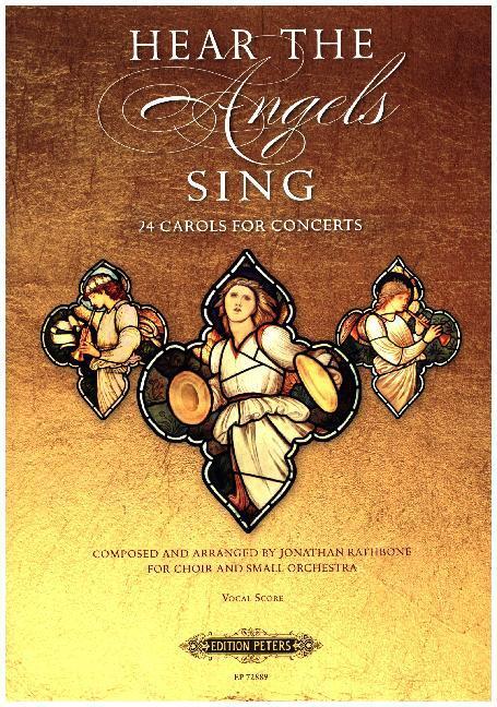 Cover: 9790577012162 | Hear the Angels Sing für Chor und kleines Orchester -24 Carols for...