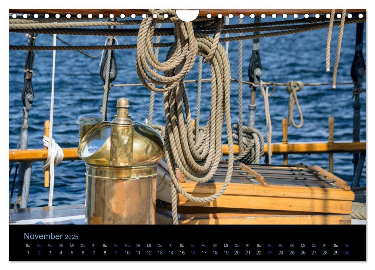 Bild: 9783435572090 | Segelschiffe - Maritime Details (Wandkalender 2025 DIN A4 quer),...