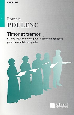 Cover: 9790048054134 | Timor et tremor | Francis Poulenc | Einzelstimme | 1984