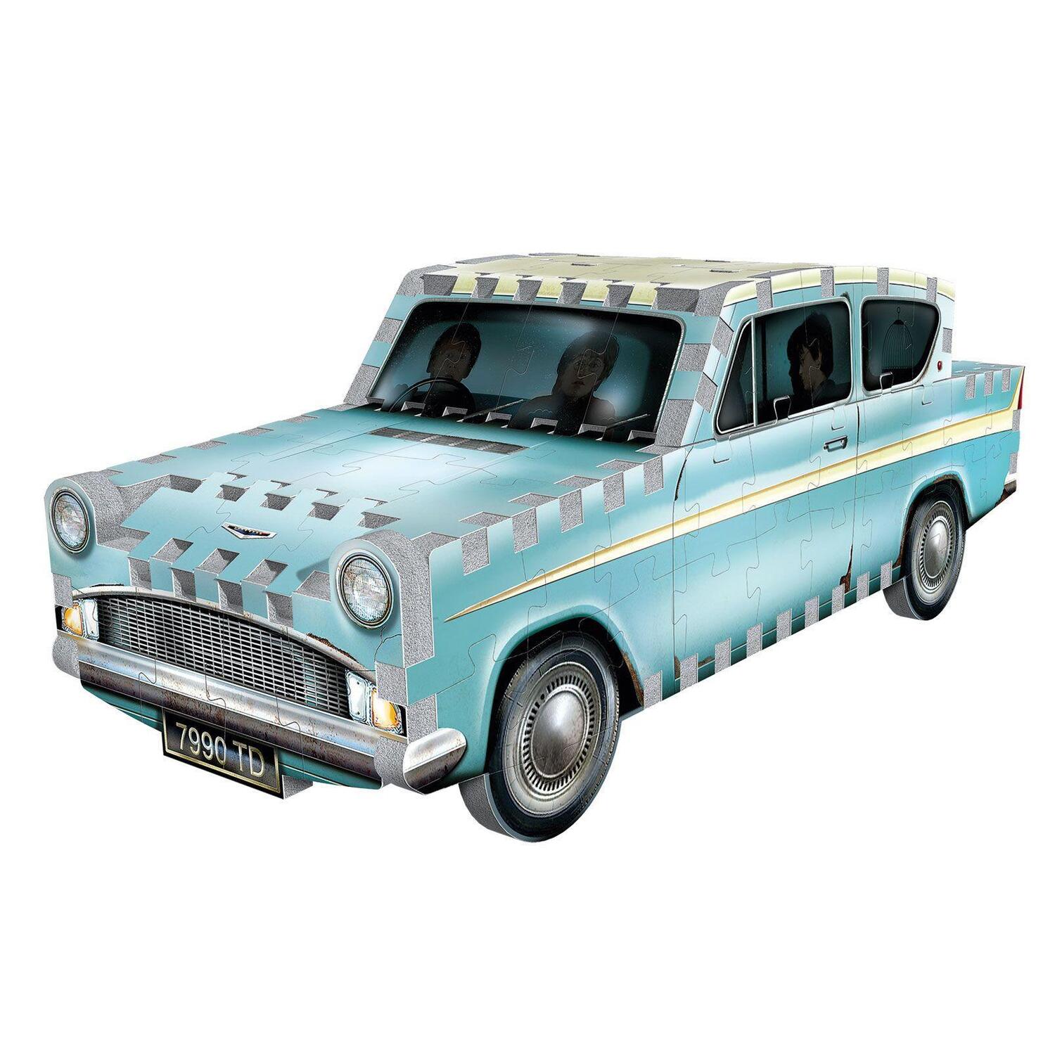 Cover: 665541002021 | Flying Ford Anglia Harry Potter. 3D-PUZZLE (130 Teile) | Spiel | 2020