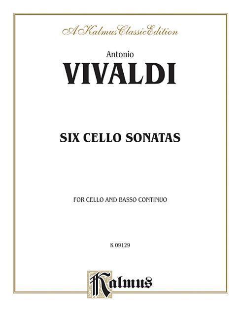 Cover: 9780769257990 | Six Sonatas for Cello and Basso Continuo | Antonio Vivaldi | Buch